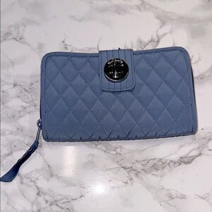 Vera Bradley Quilted Blue Wallet